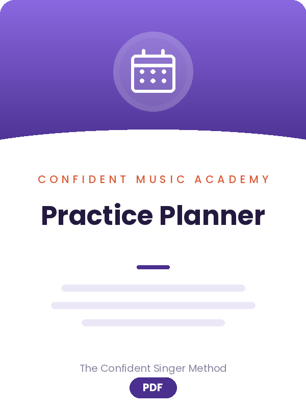 Practice Planner bonus PDF cover