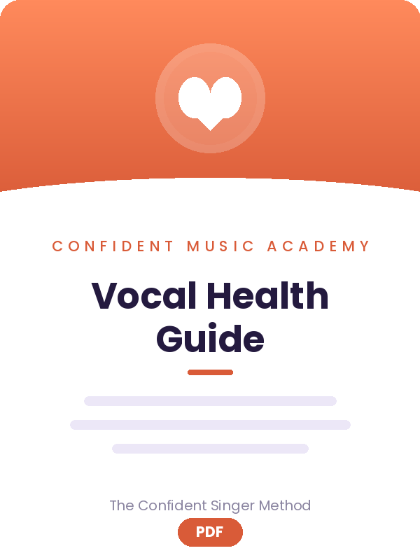 Vocal Health Guide bonus PDF cover
